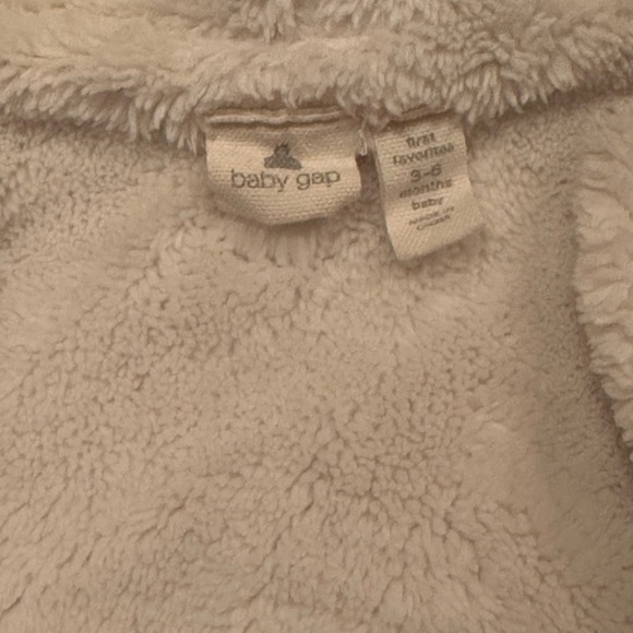Baby GAP Girl’s Sherpa Lined Knit Cardigan Jacket Like New, Perfect Condition! - Picture 4 of 4